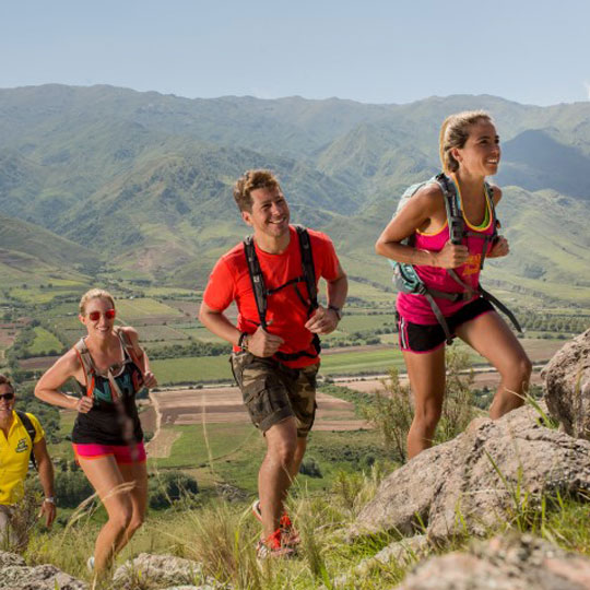 Actividades de la Hostería Lunahuna en Tafí de Valle, Provincia de Tucumán, Argentina