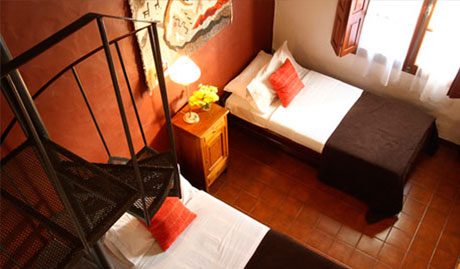Habitación de la Hostería Lunahuana, Tucumán, Argentina