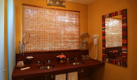 Habitación de la Hostería Lunahuana, Tucumán, Argentina