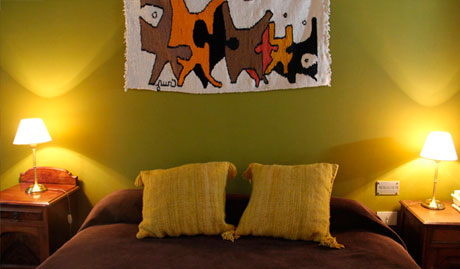 Habitación de la Hostería Lunahuana, Tucumán, Argentina