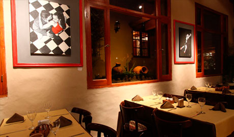 Restaurante de la Hostería Lunahuana, Tucumán, Argentina